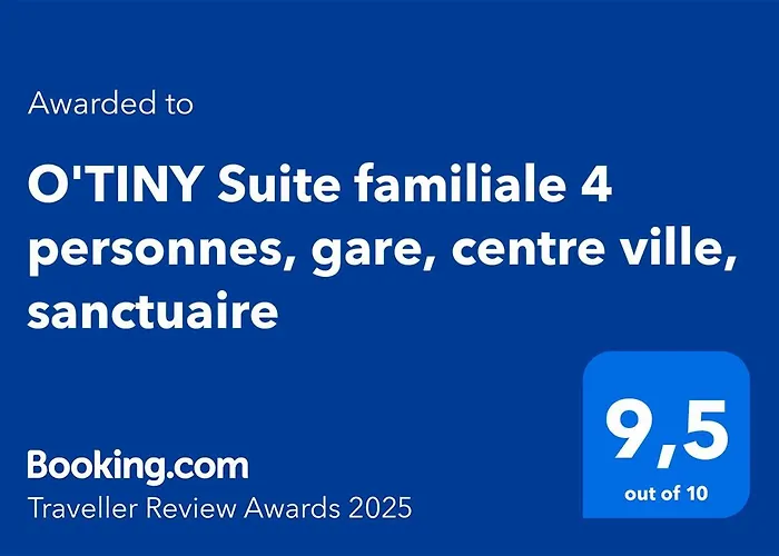 Lejlighed O'tiny Familiale 4 Personnes, Gare, Centre Ville, Sanctuaire *